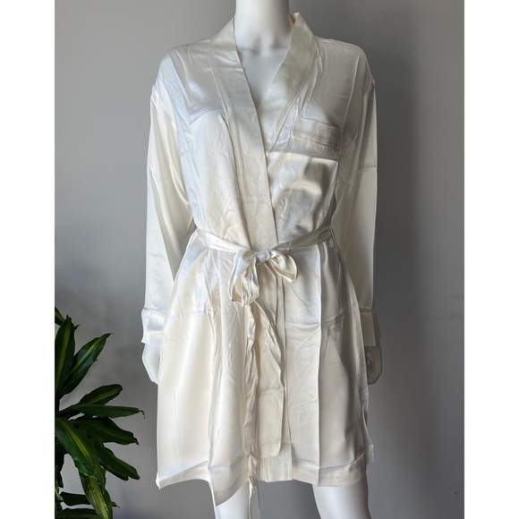 SKIMS Marble Silk Robe S/M - Picture 3 of 16